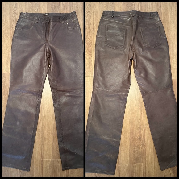 Danier Leather Pants - Picture 3 of 4